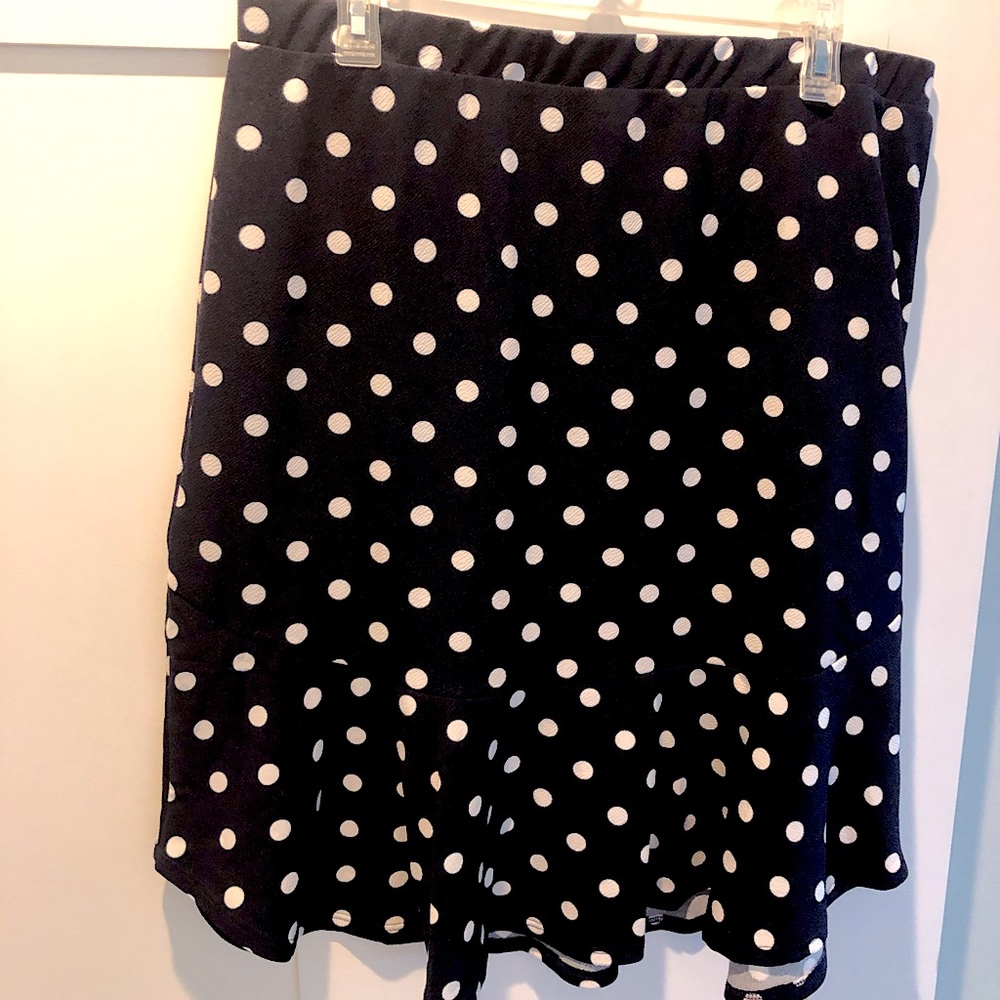 Pleione, Navy blue skirt, above knee, size XL